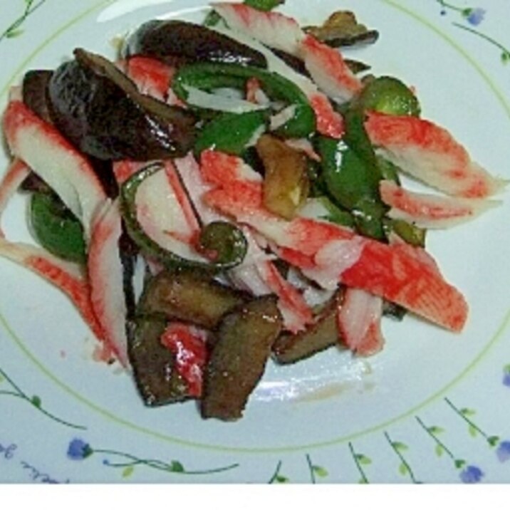 野菜と蟹身入りサラダフレークの和え物